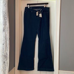 NWT Ann Taylor Modern Fit Wide Bootleg Jeans